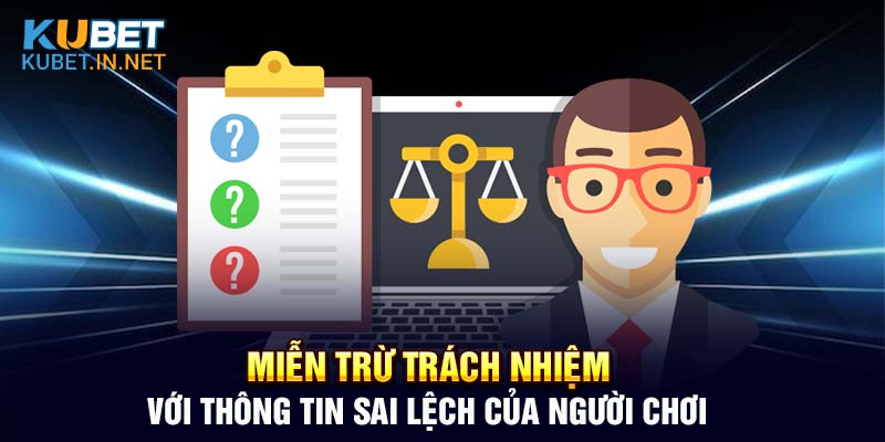 Khai báo thông tin sai lệch hoặc người chơi mạo danh thành viên khác