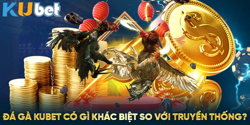 Đá gà Kubet có gì khác biệt so với truyền thống?